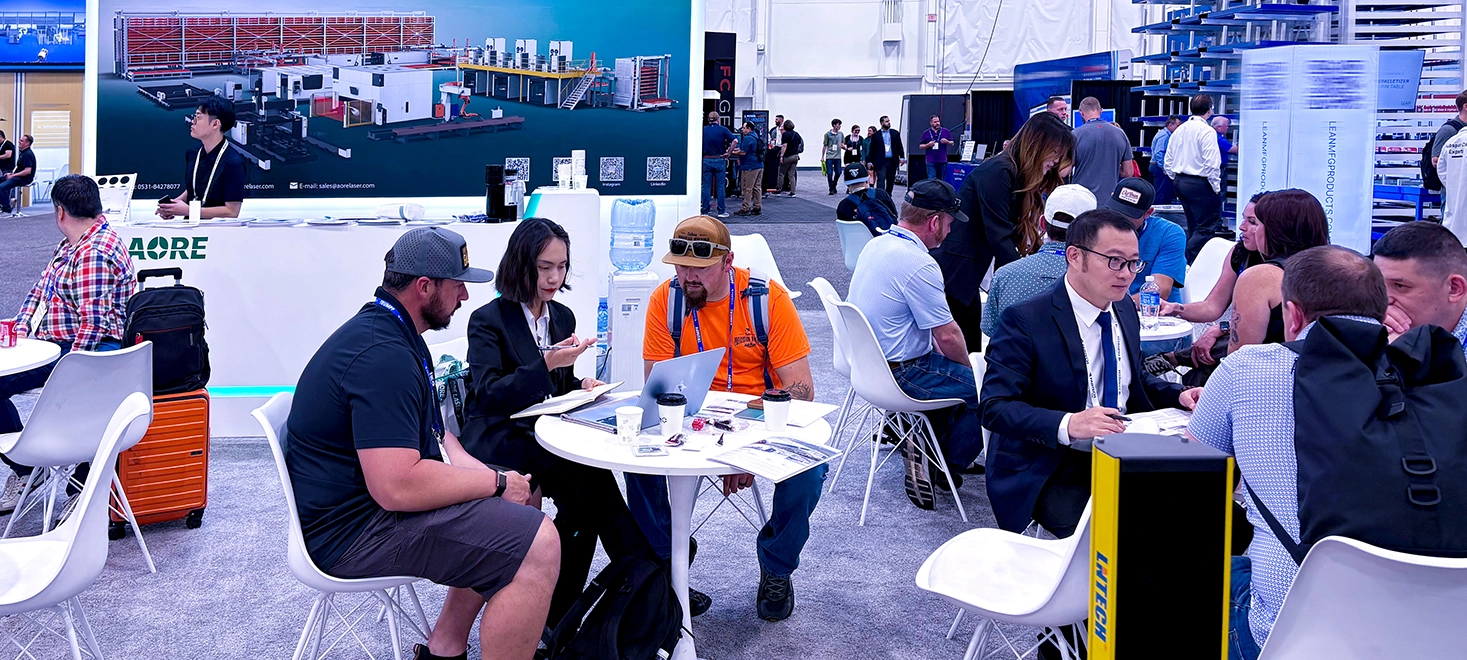 Aore Laser dapatkan pesanan di FABTECH 2026.webp